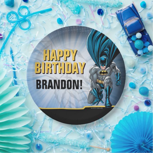 Batman | Happy Birthday Pappteller (Party)