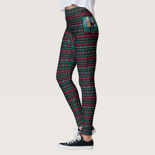 Batman | Happy Holidays Joker & Harley Quinn Leggings (Links)