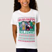 Batman | Happy Holidays Joker & Harley Quinn T-Shirt (Vorderseite)