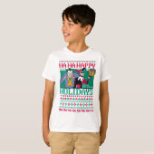 Batman | Happy Holidays Joker & Harley Quinn T-Shirt (Vorne ganz)