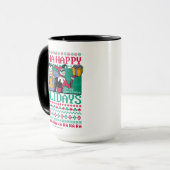 Batman | Happy Holidays Joker & Harley Quinn Tasse (Vorderseite Links)