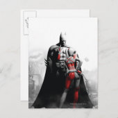 Batman & Harley Postkarte (Vorne/Hinten)