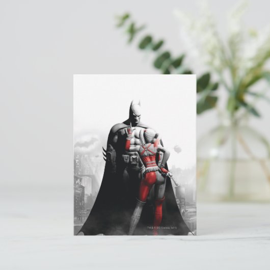 Batman & Harley Postkarte (Stehend Vorderseite)