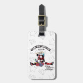 Batman | Harley Quinn "Come out and Play Puddin" Gepäckanhänger (Vorderseite vertikal)