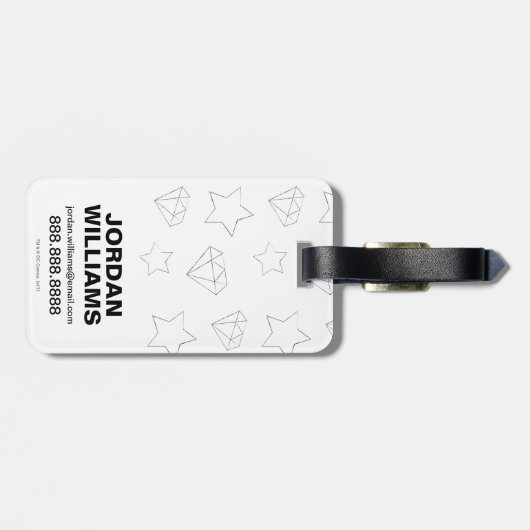 Batman | Harley Quinn "Come out and Play Puddin" Gepäckanhänger (Rückseite horizontal)