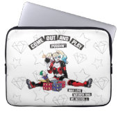 Batman | Harley Quinn "Come out and Play Puddin" Laptopschutzhülle (Vorderseite)