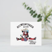 Batman | Harley Quinn "Come out and Play Puddin" Postkarte (Stehend Vorderseite)
