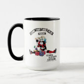 Batman | Harley Quinn "Come out and Play Puddin" Tasse (Links)