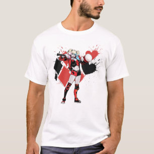 Batman Harley Quinn Hearts & Diamonds Spritzer T-Shirt