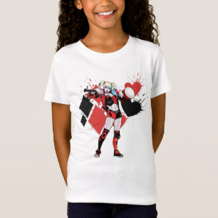 Batman   Harley Quinn Hearts & Diamonds Spritzer T-Shirt