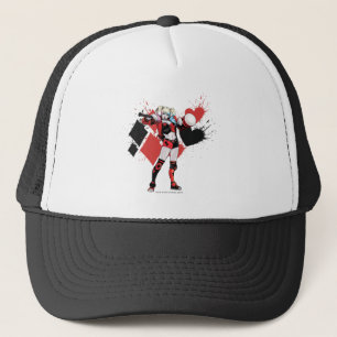 Batman   Harley Quinn Hearts & Diamonds Spritzer Truckerkappe