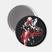 Batman | Harley Quinn "Hi Puddin' Ink Art Magnet (Vorderseite/Rückseite)
