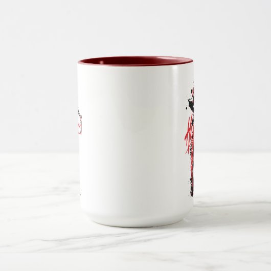 Batman | Harley Quinn "Hi Puddin' Ink Art Tasse (Zentrum)