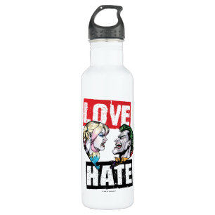 Batman   Harley Quinn & Joker Liebe/Hate Trinkflasche