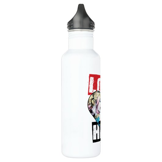Batman | Harley Quinn & Joker Liebe/Hate Trinkflasche (Links)