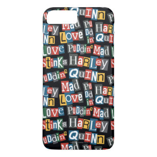 Batman   Harley Quinn Ransom Note Style Muster Case-Mate iPhone Hülle