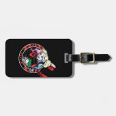 Batman | Harley Quinn Winking mit Mallet Gepäckanhänger (Vorderseite horizontal)