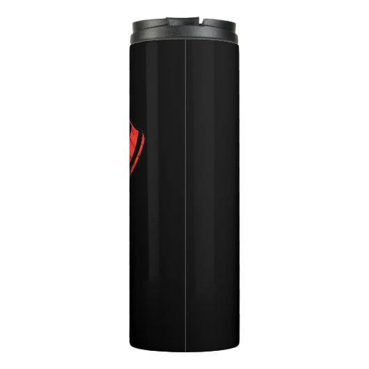 Batman | Harley Quinn Winking mit Mallet Thermosbecher (Rückseite)