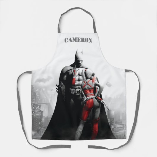 Batman & Harley Schürze (Vorderseite)