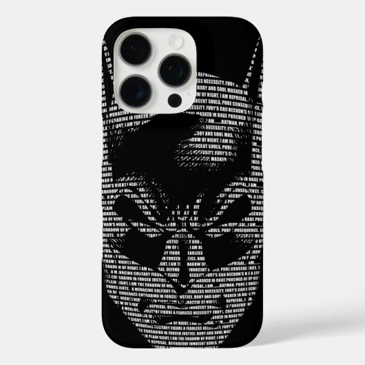 Batman Head Mantra Case-Mate iPhone Hülle (Rückseite)
