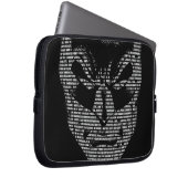 Batman Head Mantra Laptopschutzhülle (Vorne Rechts)