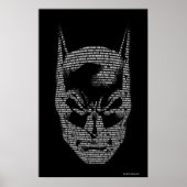 Batman Head Mantra Poster (Vorne)