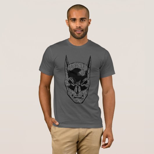 Batman Head Mantra T-Shirt (Vorne ganz)