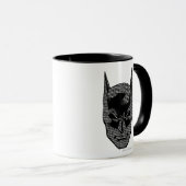 Batman Head Mantra Tasse (VorderseiteRechts)