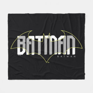Batman Hi-Tech Name Grafik Fleecedecke