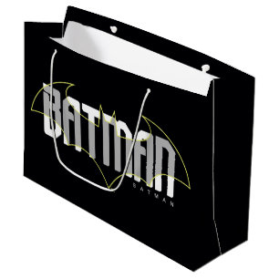 Batman Hi-Tech Name Graphic Große Geschenktüte