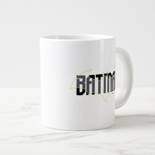 Batman Hi-Tech Name Graphic Jumbo-Tasse (Vorderseite Rechts)