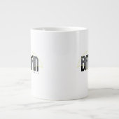 Batman Hi-Tech Name Graphic Jumbo-Tasse (Vorderseite)