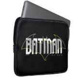 Batman Hi-Tech Name Graphic Laptopschutzhülle (Vorne Rechts)