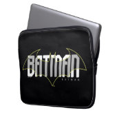 Batman Hi-Tech Name Graphic Laptopschutzhülle (Vorderseite Links)