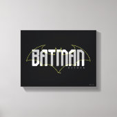 Batman Hi-Tech Name Graphic Leinwanddruck (Vorderseite)