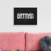 Batman Hi-Tech Name Graphic Leinwanddruck (Insitu (Wohnzimmer))