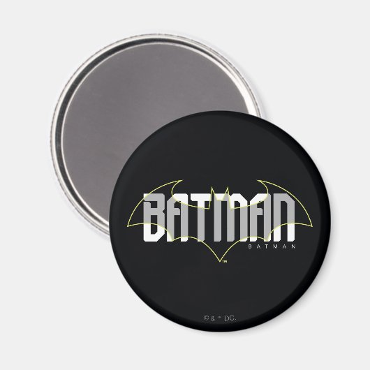 Batman Hi-Tech Name Graphic Magnet (Vorderseite/Rückseite)
