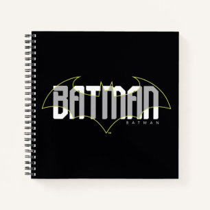 Batman Hi-Tech Name Graphic Notizblock