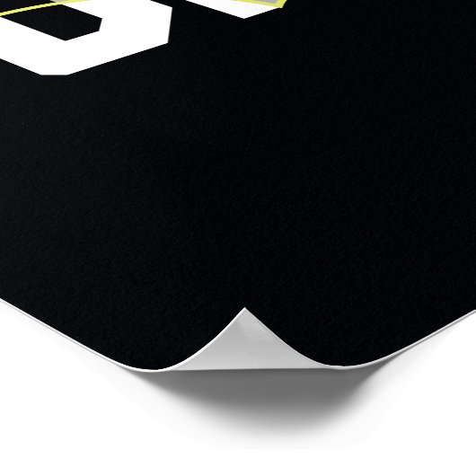 Batman Hi-Tech Name Graphic Poster (Ecke)