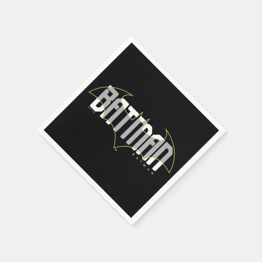 Batman Hi-Tech Name Graphic Serviette (Ecke)