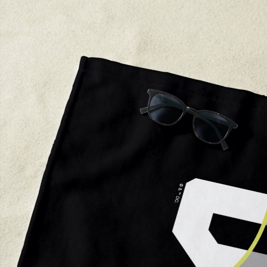 Batman Hi-Tech Name Graphic Strandtuch (Beispiel)