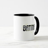 Batman Hi-Tech Name Graphic Tasse (VorderseiteRechts)