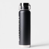 Batman Hi-Tech Name Graphic Trinkflasche (Rückseite)