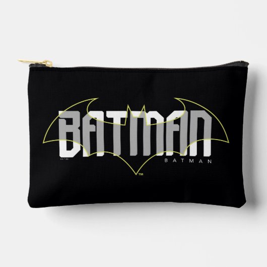 Batman Hi-Tech Name Graphic Zubehörtasche (Vorderseite)
