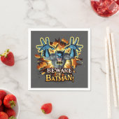 Batman | Hüte dich vor Batman Serviette (Beispiel)