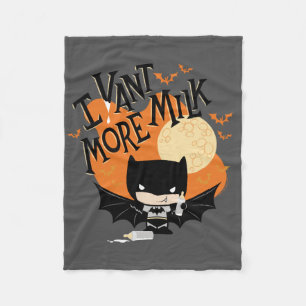 Batman   Ich will mehr Milch Fleecedecke