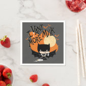 Batman | Ich will mehr Milch Serviette (Beispiel)