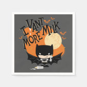 Batman | Ich will mehr Milch Serviette (Vorderseite)