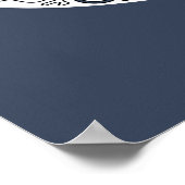 Batman Icon Doodle Art Poster (Ecke)