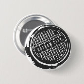 Batman Image 33 Button (Vorne & Hinten)